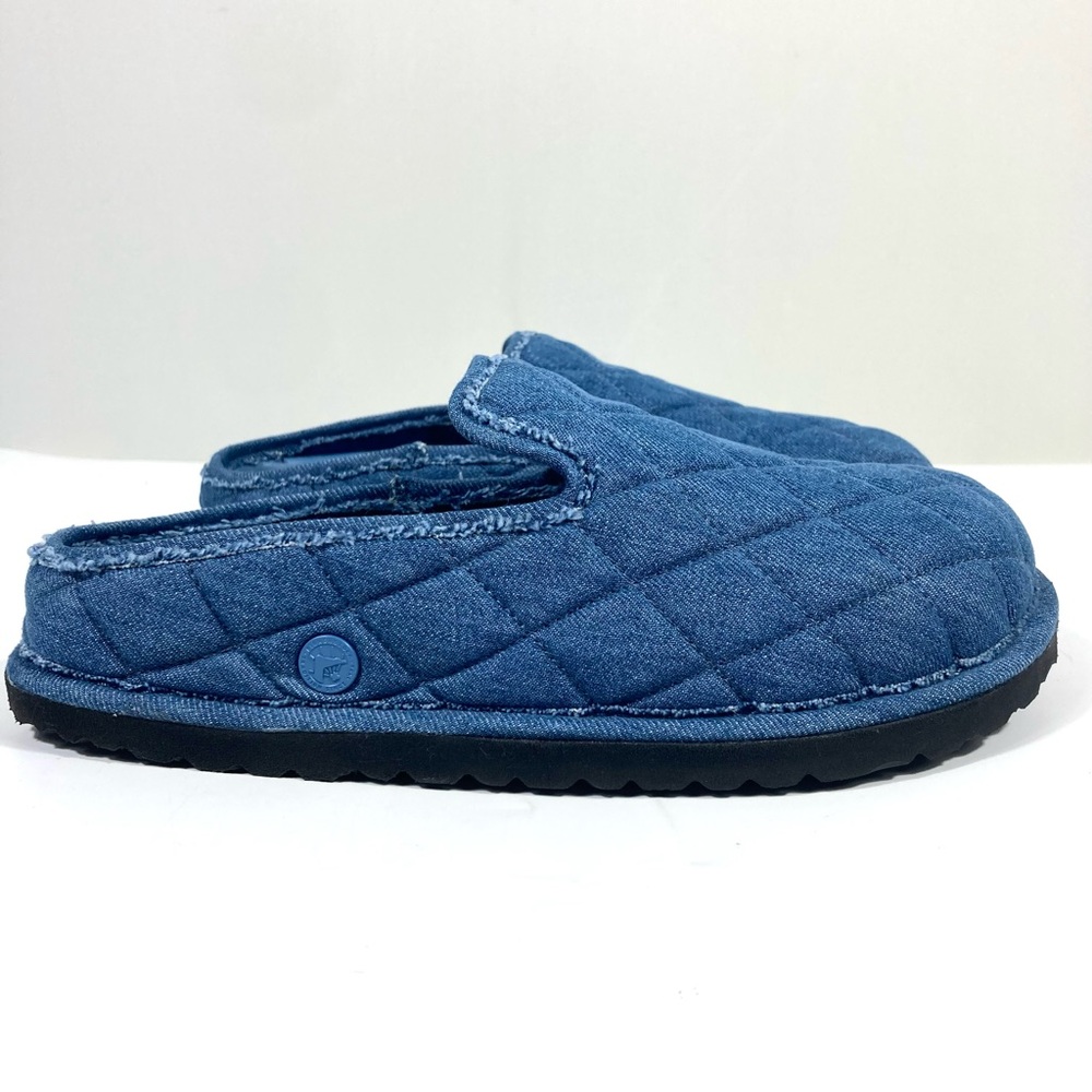 Birkenstock 1774 Eliscu Quilted Denim Slide Clogs Mules Faded Denim 7 38 NEW - Picture 11 of 17